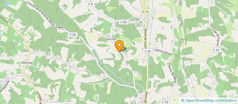 localisation de l'entreprise MONSIEUR BERNARD DE MEYER  MOISSAC