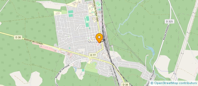 localisation de l'entreprise MONSIEUR BERNARD DEBA à MORCENX-LA-NOUVELLE