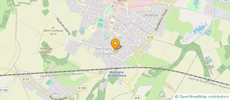 localisation de l'entreprise MONSIEUR BERNARD DEBEVE à MONTIGNY-EN-OSTREVENT