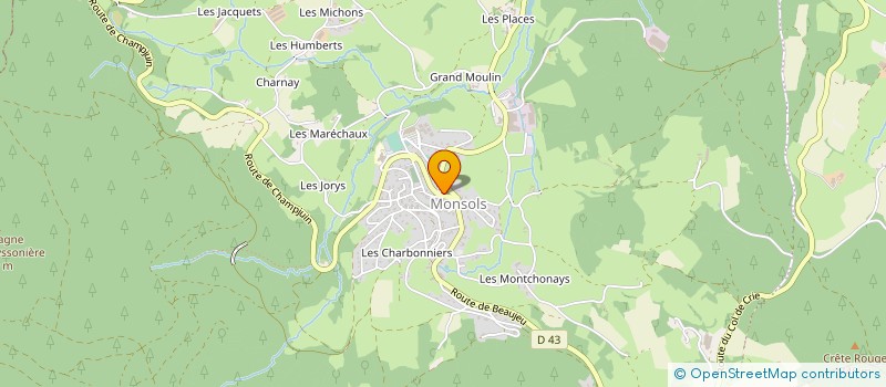 localisation de l'entreprise MONSIEUR BERNARD DEBISE à DEUX-GROSNES