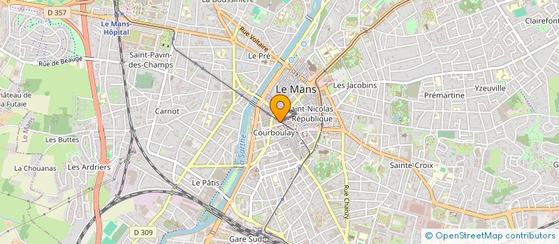 localisation de l'entreprise MONSIEUR BERNARD DEBONT à LE MANS
