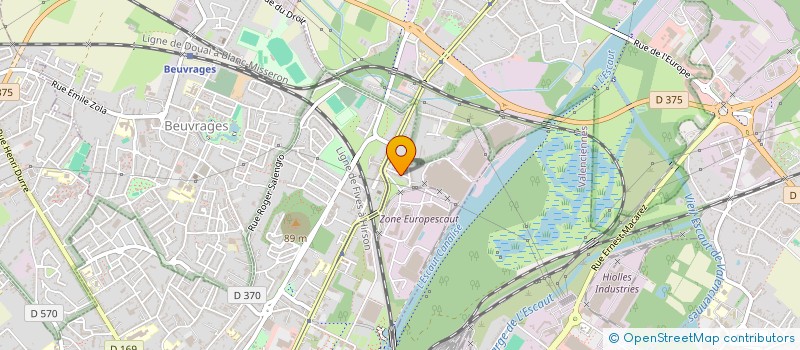 localisation de l'entreprise MONSIEUR BERNARD DEKETELAERE  ANZIN