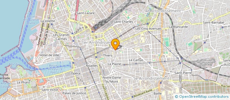 localisation de l'entreprise MONSIEUR BERNARD DEL POGGETTO à MARSEILLE