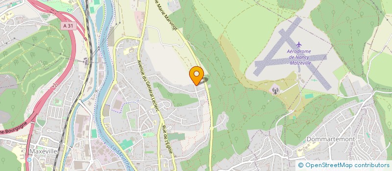 localisation de l'entreprise MONSIEUR BERNARD DELACROIX  MALZEVILLE