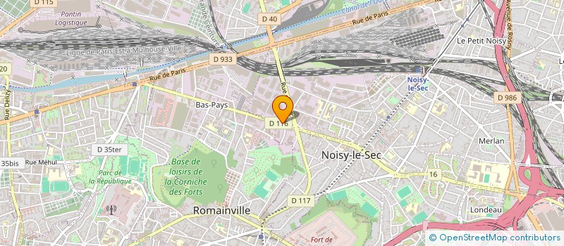 localisation de l'entreprise MONSIEUR BERNARD DELAGOUTTE à NOISY-LE-SEC