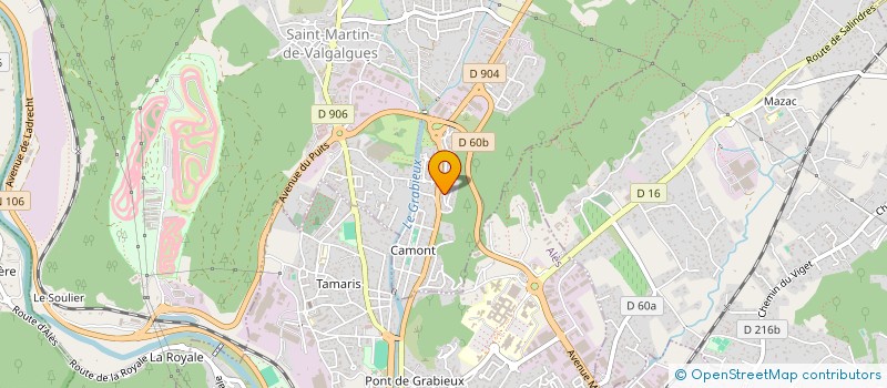 localisation de l'entreprise MONSIEUR BERNARD DELANNOY  SAINT-MARTIN-DE-VALGALGUES