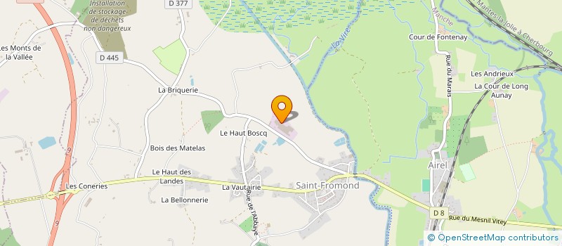 localisation de l'entreprise MONSIEUR BERNARD DELAROCQUE  SAINT-JEAN-DE-DAYE