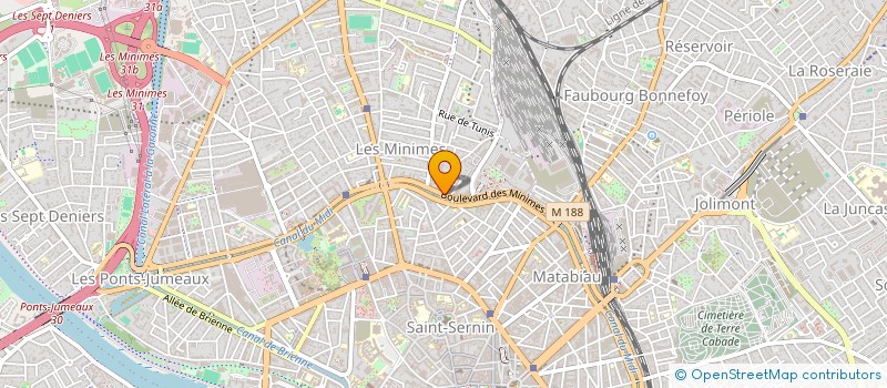 localisation de l'entreprise MONSIEUR BERNARD DELCROIX à TOULOUSE