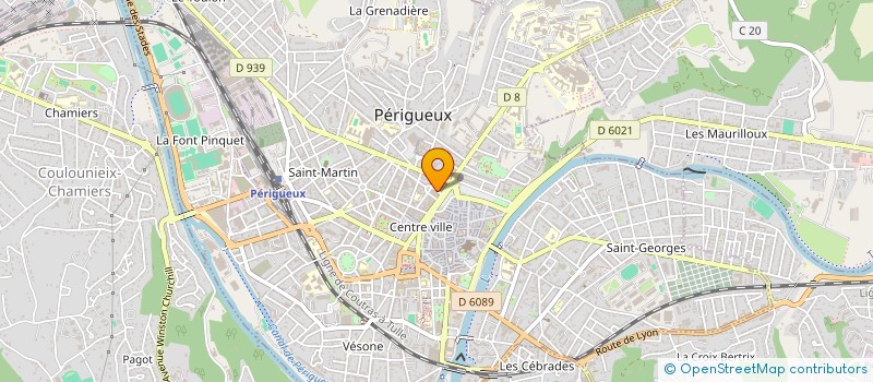 localisation de l'entreprise MONSIEUR BERNARD DELGUEL à PERIGUEUX