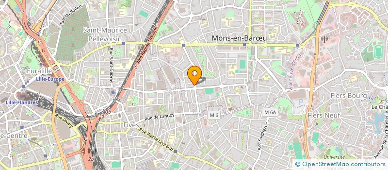 localisation de l'entreprise MONSIEUR BERNARD DELHAYE  MONS-EN-BARUL