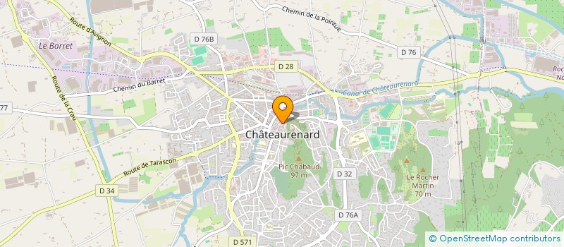 localisation de l'entreprise MONSIEUR BERNARD DELHEID à CHATEAURENARD
