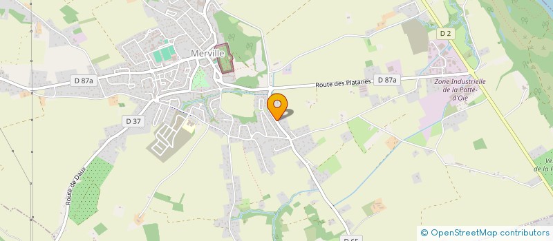 localisation de l'entreprise MONSIEUR BERNARD DELPECH  MERVILLE