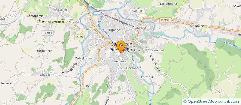 localisation de l'entreprise MONSIEUR BERNARD DELPECH à SAINT-JEAN-PIED-DE-PORT