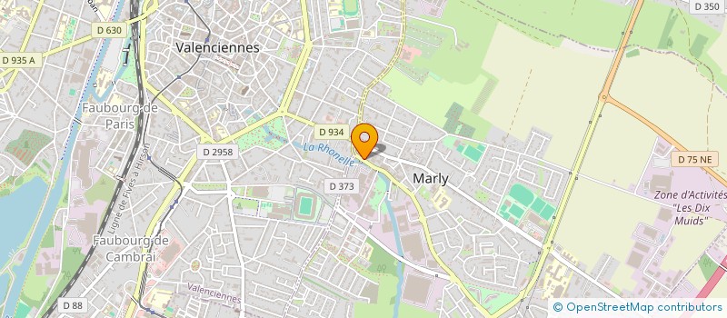 localisation de l'entreprise MONSIEUR BERNARD DEMARCQ  MARLY