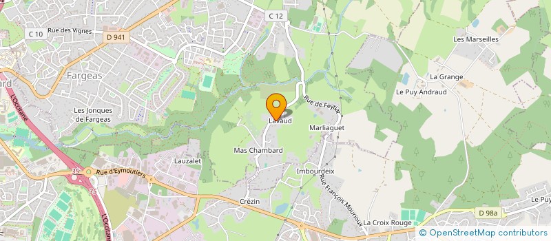 localisation de l'entreprise MONSIEUR BERNARD DEMAURET à PANAZOL