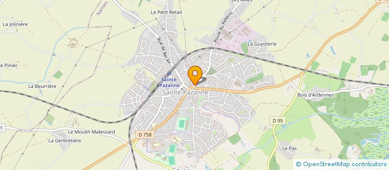 localisation de l'entreprise MONSIEUR BERNARD DEMELLIER à SAINTE-PAZANNE