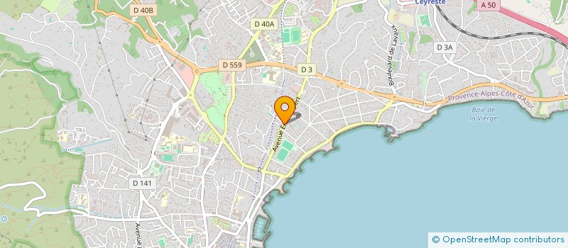 localisation de l'entreprise MONSIEUR BERNARD DEMELUN à LA CIOTAT