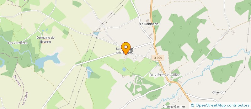 localisation de l'entreprise MONSIEUR BERNARD DEMOLLES à BUXIERES D'AILLAC
