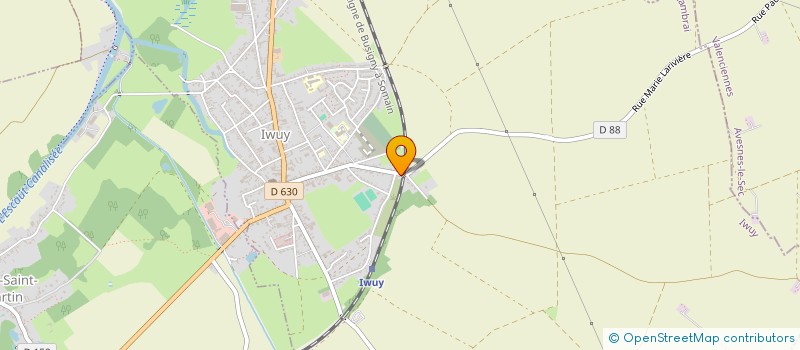 localisation de l'entreprise MONSIEUR BERNARD DEMON  IWUY