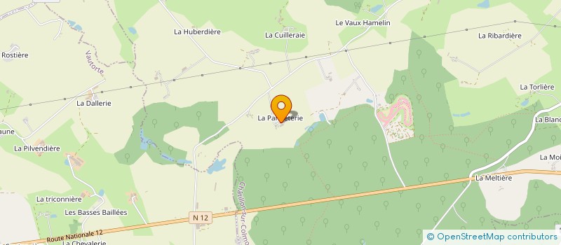 localisation de l'entreprise MONSIEUR BERNARD DERENNE à CHATILLON-SUR-COLMONT