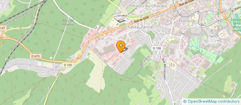 localisation de l'entreprise MONSIEUR BERNARD DESCAMPS à BESANCON