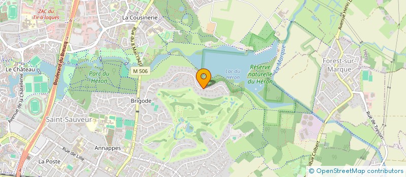 localisation de l'entreprise MONSIEUR BERNARD DESCHAMPS  VILLENEUVE-D'ASCQ