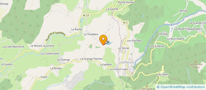 localisation de l'entreprise MONSIEUR BERNARD DESORME  SAINT-CHRISTO-EN-JAREZ