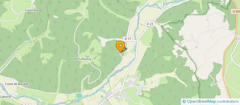 localisation de l'entreprise MONSIEUR BERNARD DESPLATS  SAINT-GERMAIN-DU-BEL-AIR