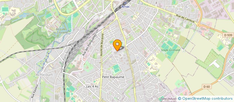 localisation de l'entreprise MONSIEUR BERNARD DESPRES à ARRAS