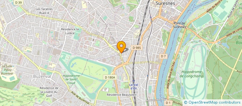 localisation de l'entreprise MONSIEUR BERNARD DHELLEMMES à SURESNES