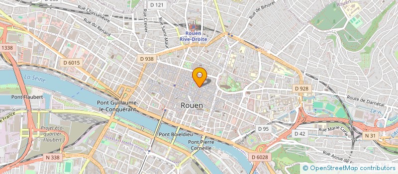 localisation de l'entreprise MONSIEUR BERNARD DIALLO à ROUEN