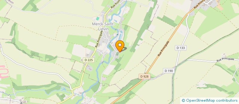 localisation de l'entreprise MONSIEUR BERNARD DILLY  MERCK-SAINT-LIEVIN