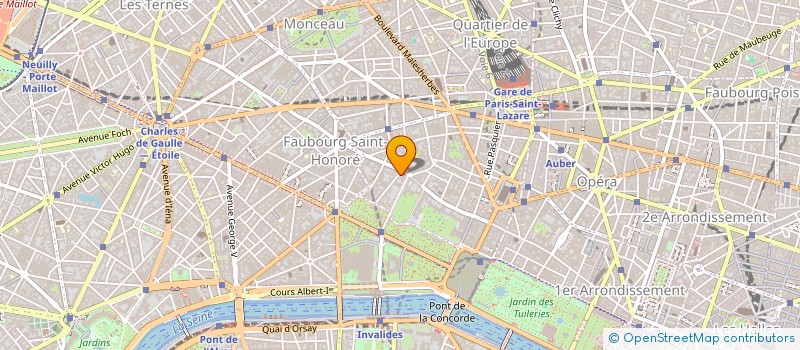 localisation de l'entreprise MONSIEUR BERNARD DISCAZEAUX  PARIS