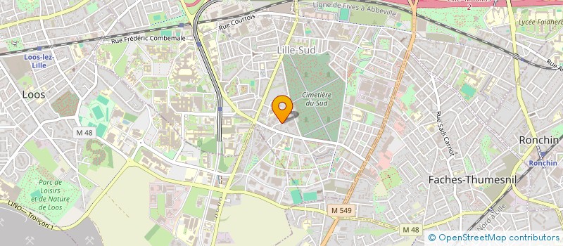 localisation de l'entreprise MONSIEUR BERNARD DOLEZ à LILLE