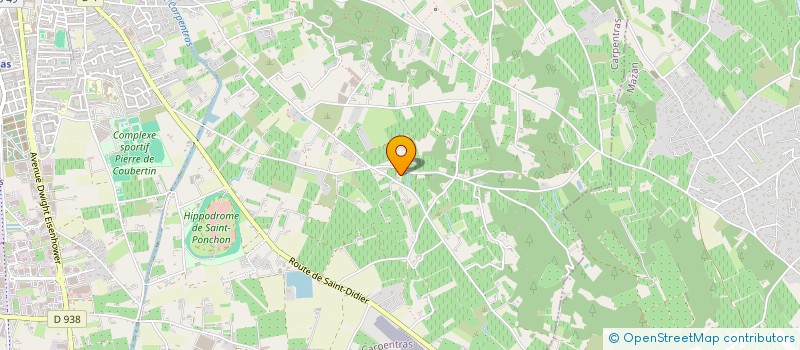localisation de l'entreprise MONSIEUR BERNARD DONNAT à CARPENTRAS