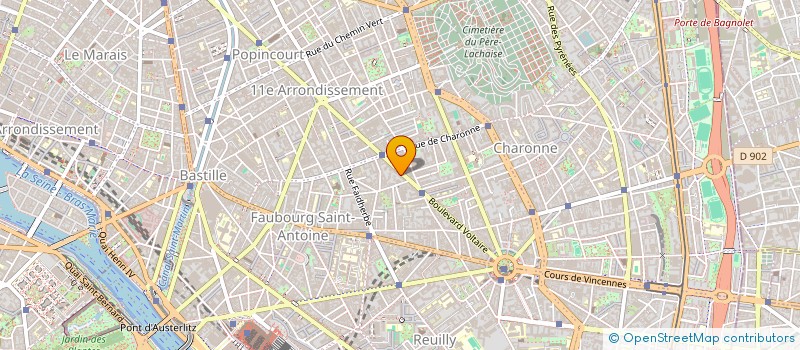 localisation de l'entreprise MONSIEUR BERNARD DORDHAIN  PARIS