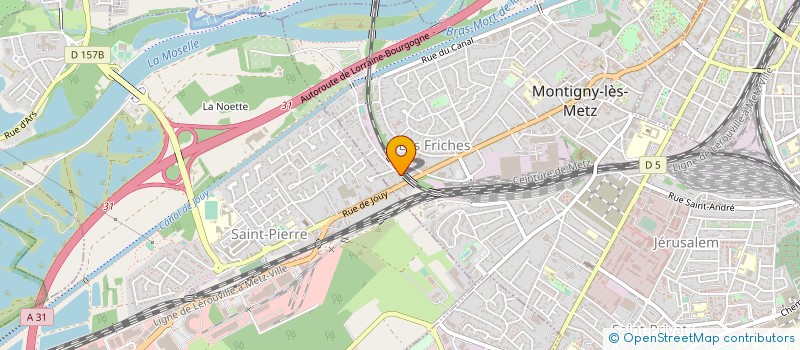 localisation de l'entreprise MONSIEUR BERNARD DORON à MONTIGNY-LES-METZ