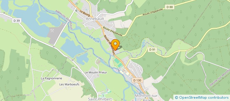 localisation de l'entreprise MONSIEUR BERNARD DOSTE  APPEVILLE-ANNEBAULT