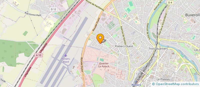 localisation de l'entreprise MONSIEUR BERNARD DOUCET à POITIERS
