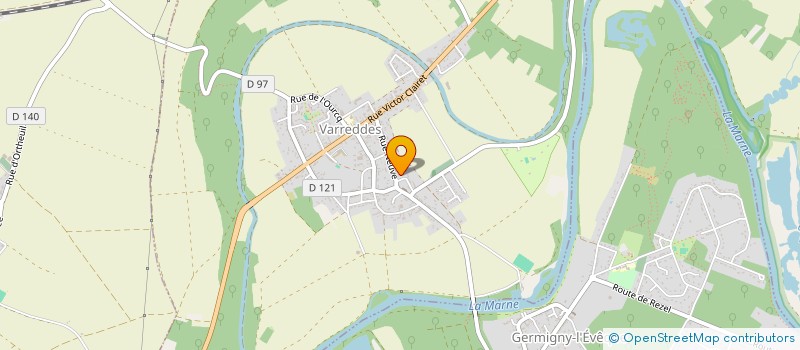 localisation de l'entreprise MONSIEUR BERNARD DOUMAYROU  VARREDDES