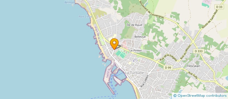 localisation de l'entreprise MONSIEUR BERNARD DOUSSET  LA TURBALLE