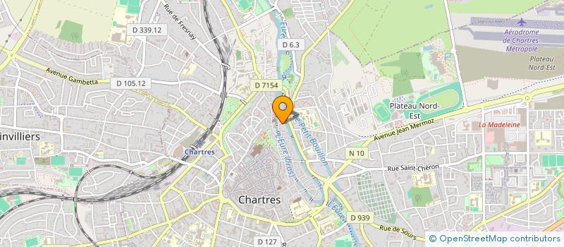 localisation de l'entreprise MONSIEUR BERNARD DOUSSET à CHARTRES
