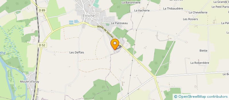 localisation de l'entreprise MONSIEUR BERNARD DRILLOT à LES HAUTS-D'ANJOU