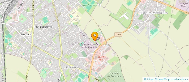 localisation de l'entreprise MONSIEUR BERNARD DUBOIS à BEAURAINS