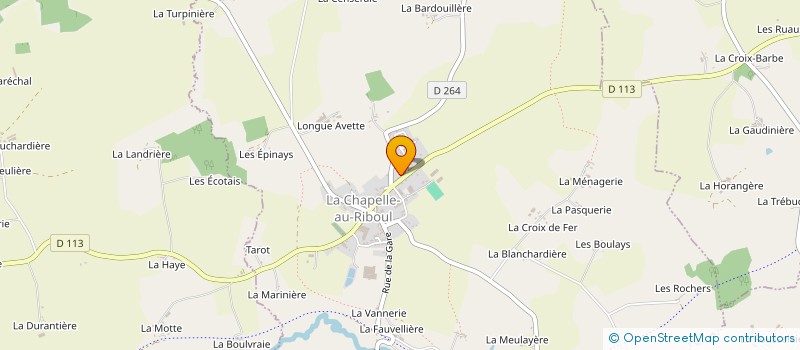 localisation de l'entreprise MONSIEUR BERNARD DUBOIS à GRAZAY