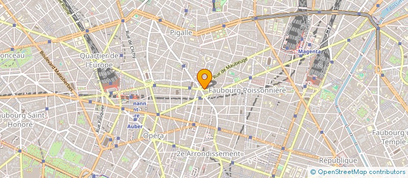 localisation de l'entreprise MONSIEUR BERNARD DUBOIS DU BELLAY  PARIS