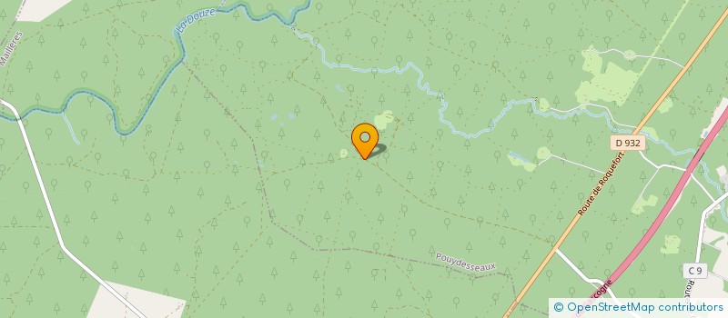 localisation de l'entreprise MONSIEUR BERNARD DUBOS  SAINT-GOR