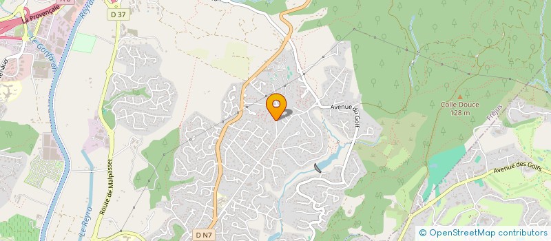 localisation de l'entreprise MONSIEUR BERNARD DUBOURG à FREJUS