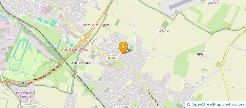 localisation de l'entreprise MONSIEUR BERNARD DUBREUIL  JUSCORPS