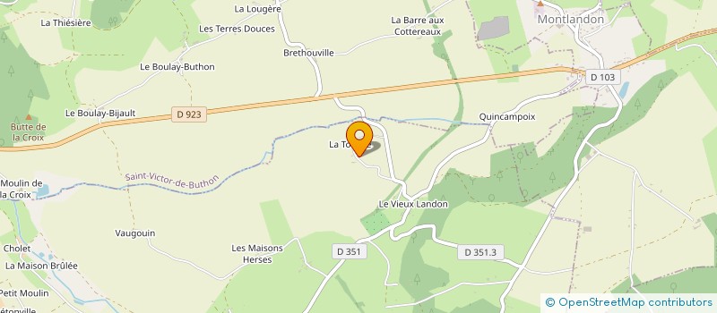 localisation de l'entreprise MONSIEUR BERNARD DUCHE à VICHERES